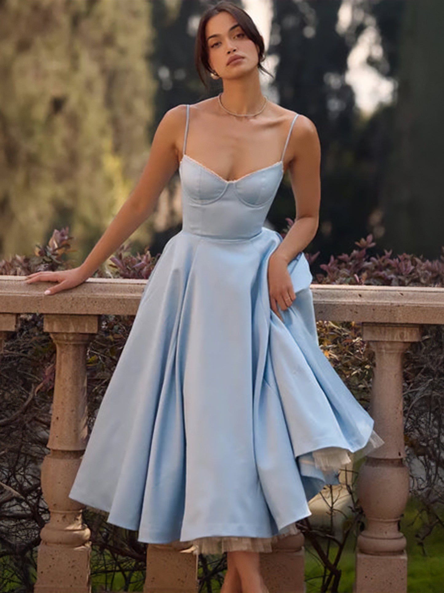 Voluminous Midi Dress