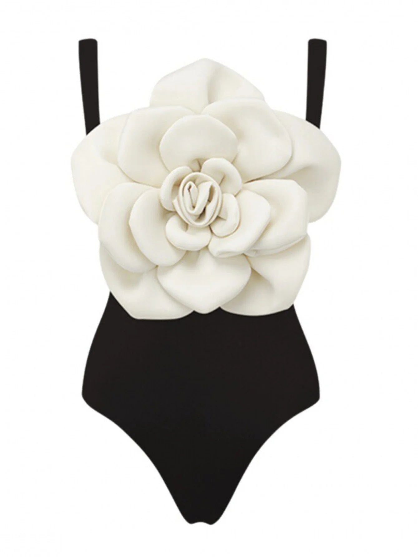 Floral Accent One-piece Swimsuit