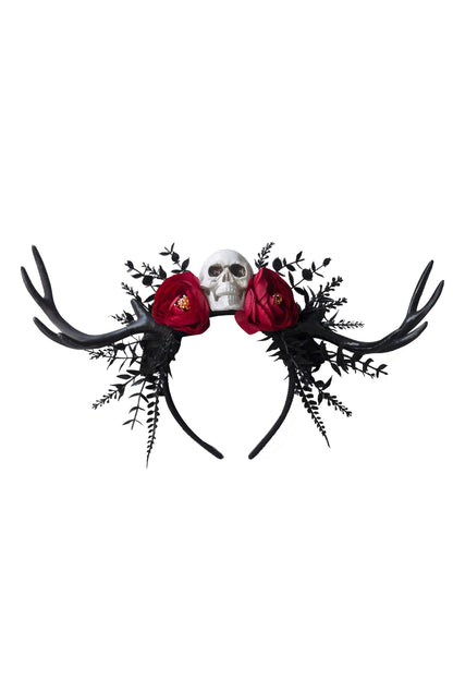 Undead Hoop Skull Headband