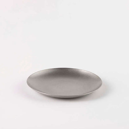 Vintage INOX small tray made of durable stainless steel, showcasing a sleek and versatile design, perfect for various uses.
