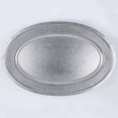 VINTAGE INOX Oval Plate