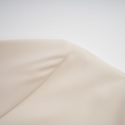 Chloé cream-white fitted mini dress