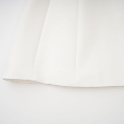 Mélanie White Corset Dress & Mesh Skirt Set