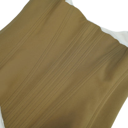Yasmine Brown Bustier Panel Mini Dress