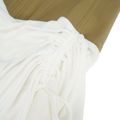 Yasmine Brown Bustier Panel Mini Dress