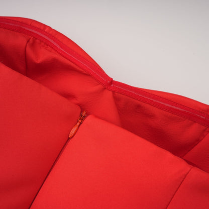 Laure Red Heart Off-shoulder Mini Dress