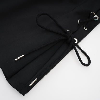 Jaina black hook & eye pocket dress
