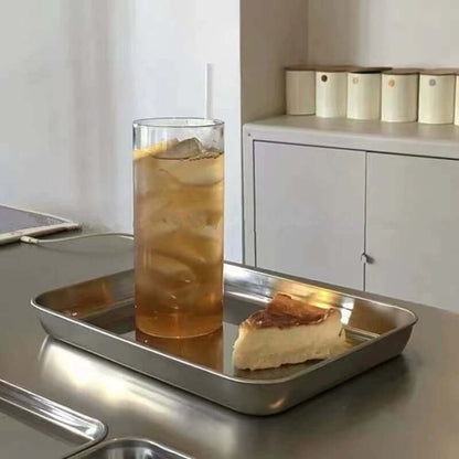 Minimalism Stainless Steel Serving Tray