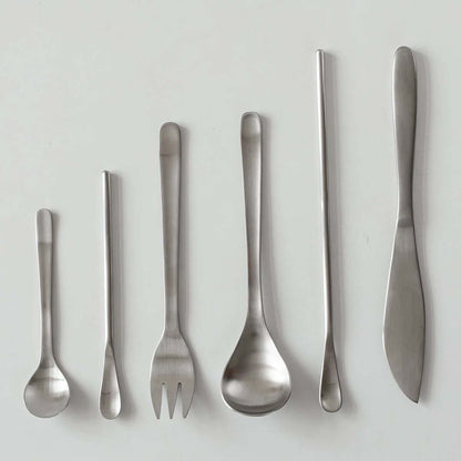 Japanese Retro Stainless Steel Cutlery Set