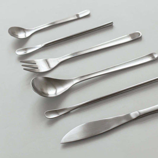 Japanese Retro Stainless Steel Cutlery Set