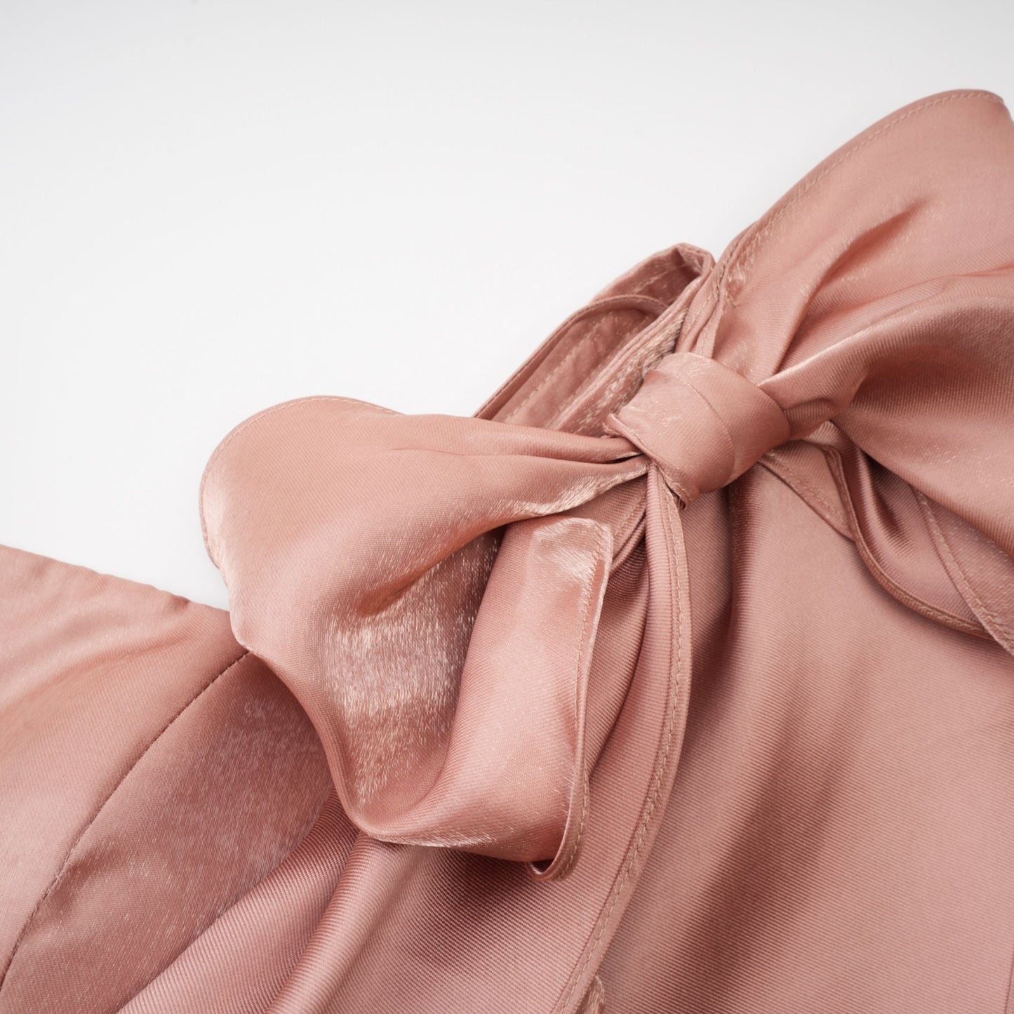 Catiana bow-detail flared dress