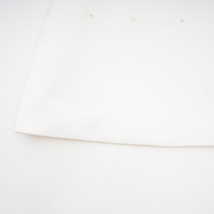 Melisande white embellished mini dress