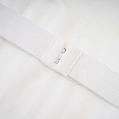 Melisande white embellished mini dress