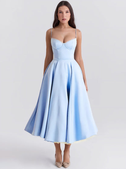 Voluminous Midi Dress