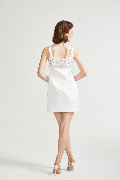 Ardelle Embellished Mini Dress