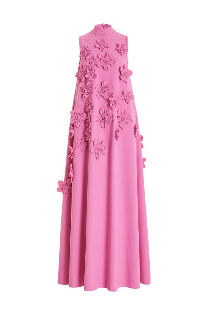 dresses - Ethel Flower Embellished Sleeveless Maxi Dress - SD00606132919 - Pink - S - Sunfere