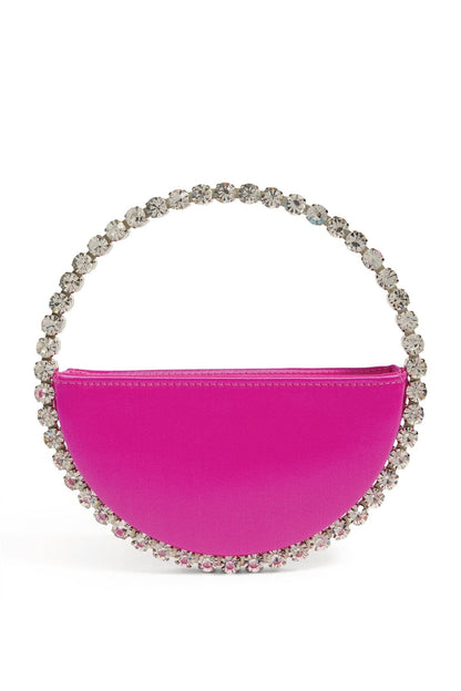 Madge Diamante Loop Satin Bag-Sunfere