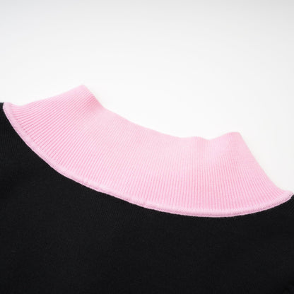 Ondinea black knitted bodysuit