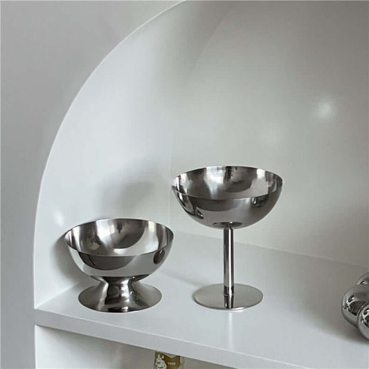 Minimalism Stainless Steel Ice Cream Cup