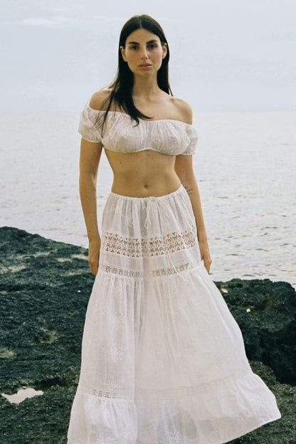 Vera Embroidered Lace Set-Sunfere